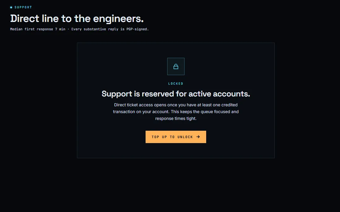 Screenshot of @deceit's post
