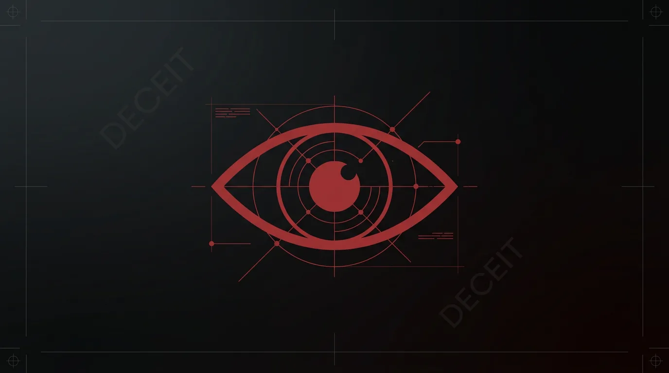 Forensic analysis diagram: recognizing patterns of deception